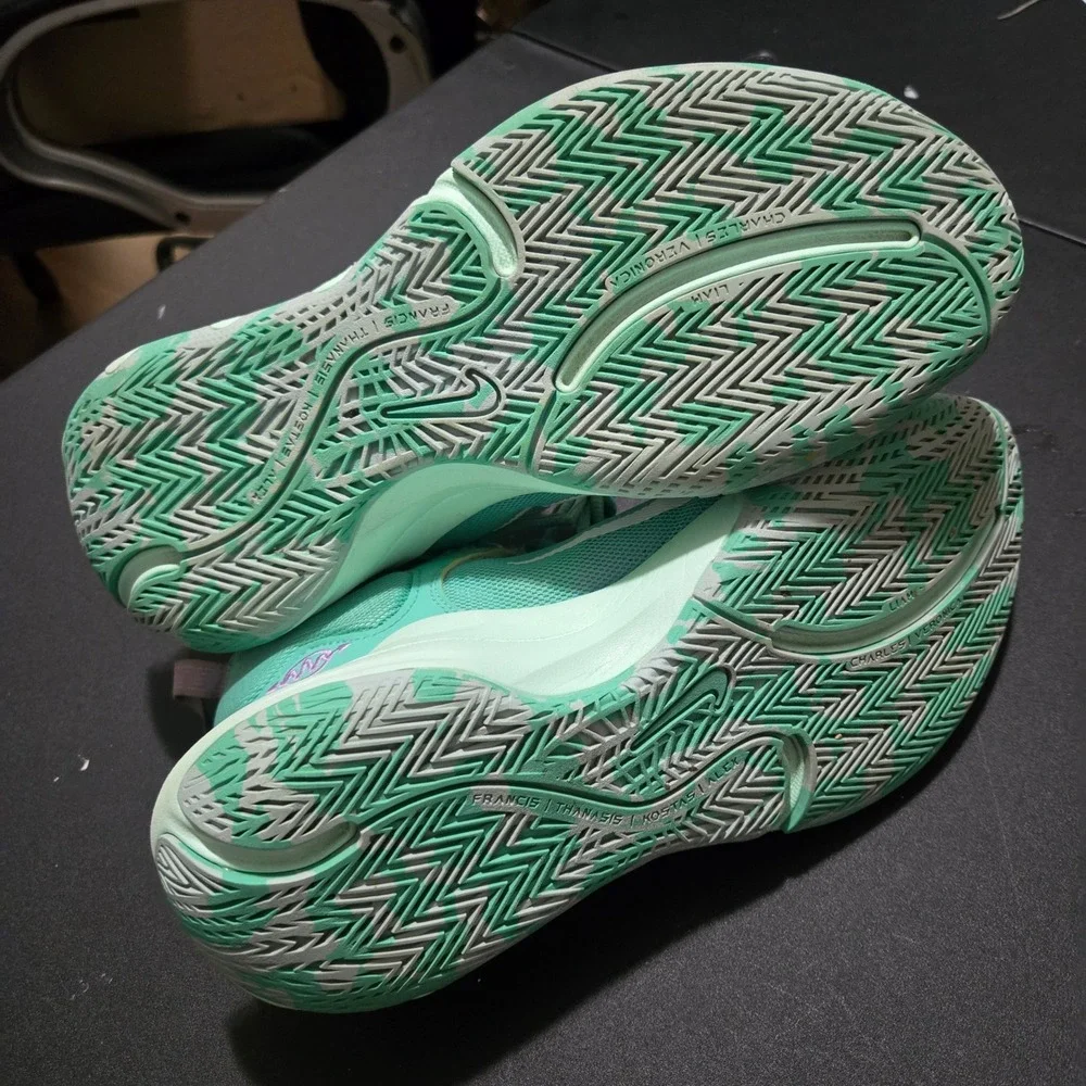 Nike Giannis Immortality 2 Enamel Green Basketball Shoes DM0825-300 Womens 9.5